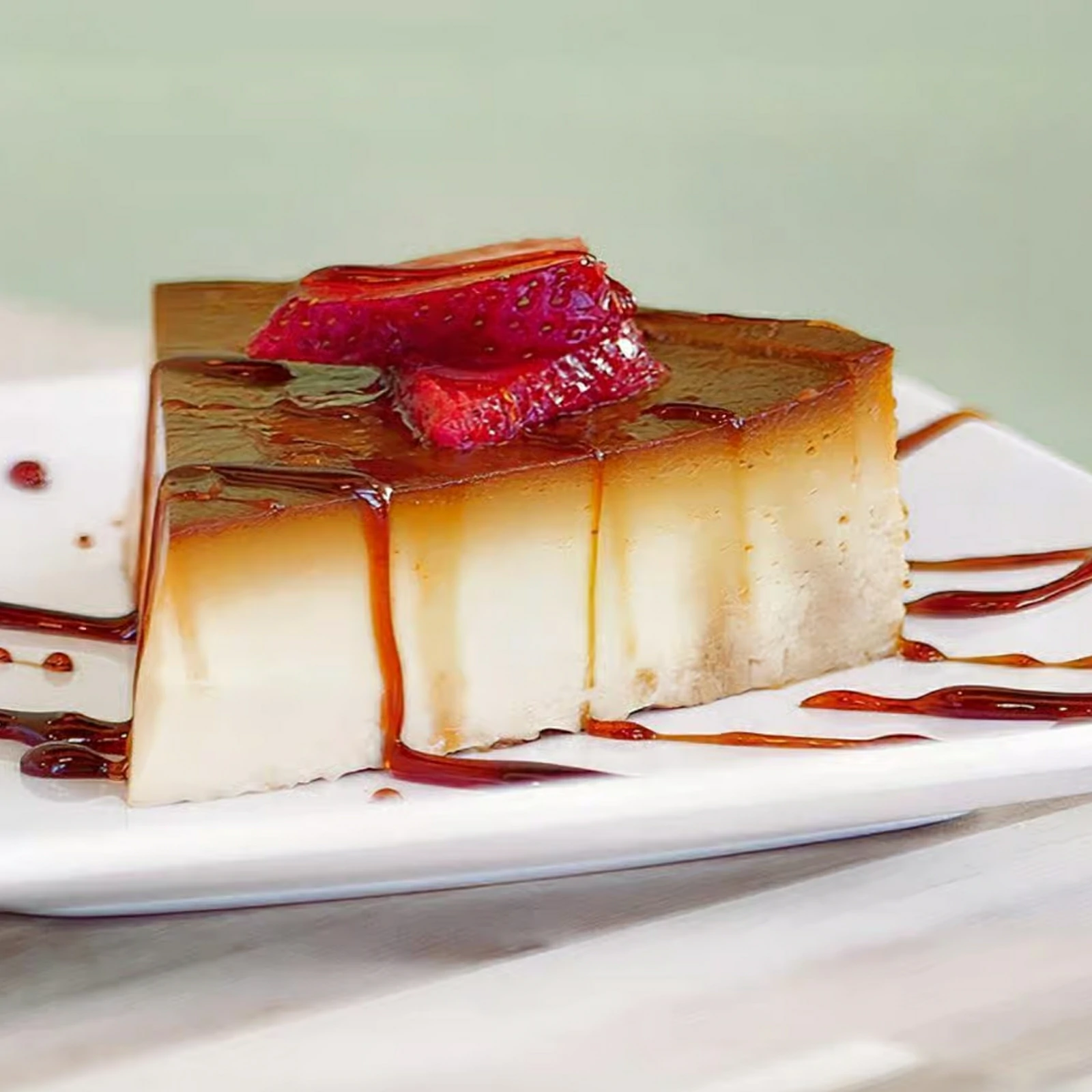 Flan napolitano